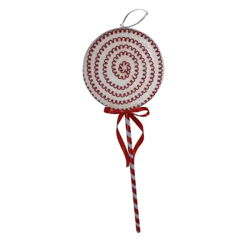 appendino natalizio lollipop in polistirolo 43 x 14 cm 5728