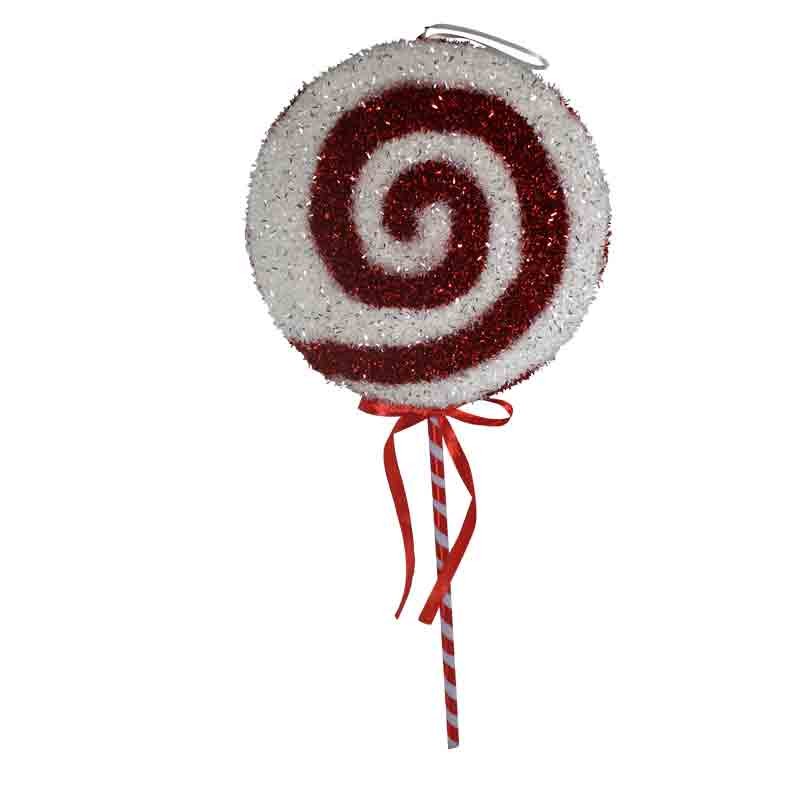appendino natalizio lollipop in polistirolo 50 x 20 cm 5704