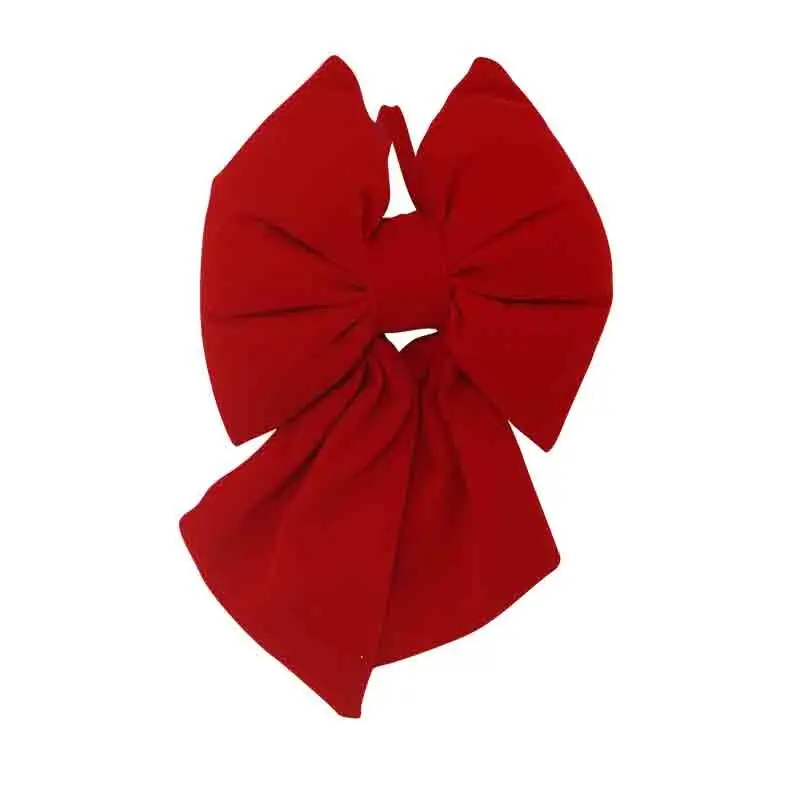 fiocco in velluto rosso 28 cm 6091