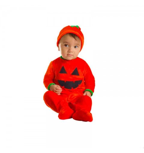 vestito neonato Zucca Di Halloween H5701 10-12 mesi
