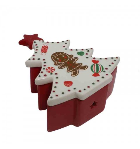 Natale : Porta Cioccolatini e Biscotti Natalizi - Albero di Natale
