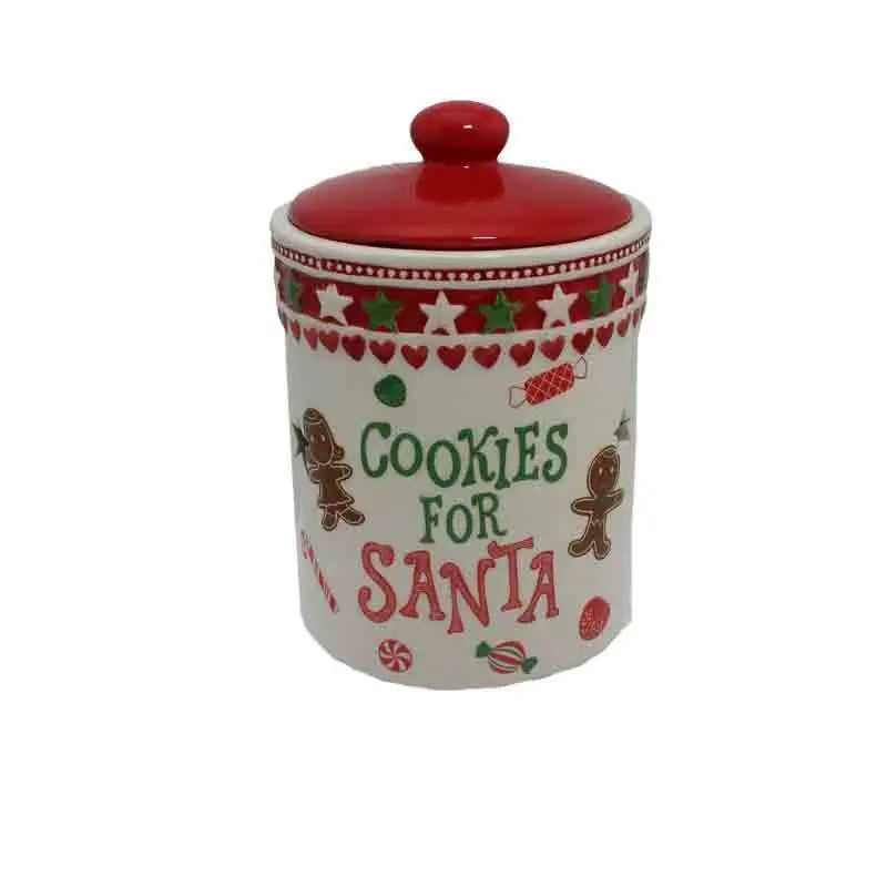 barattolo per biscotti  in ceramica 11 x 11 x 16 cm 8046