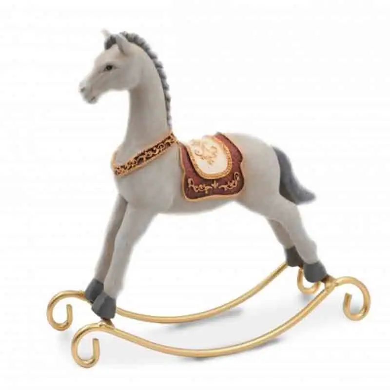 cavallo a dondolo in resina 30 cm BV50267