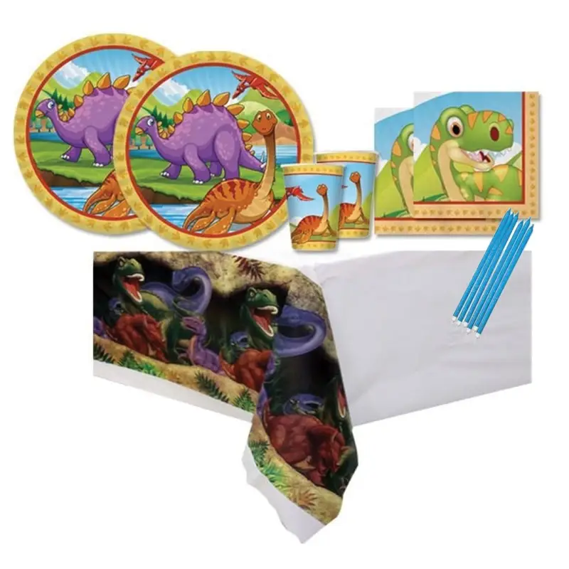 KIT N.24 BABY DINO – SET TAVOLA DINOSAURI