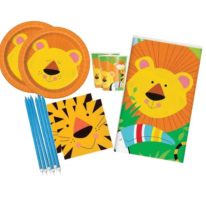 KIT N.24 JUNGLE – ACCESSORI TAVOLA