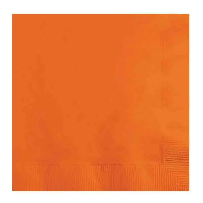 20 Tovaglioli 33 x 33 cm Arancione Sunkissed Orange 523282