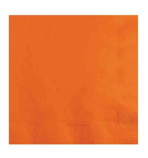 20 Tovaglioli 33 x 33 cm Arancione Sunkissed Orange 523282