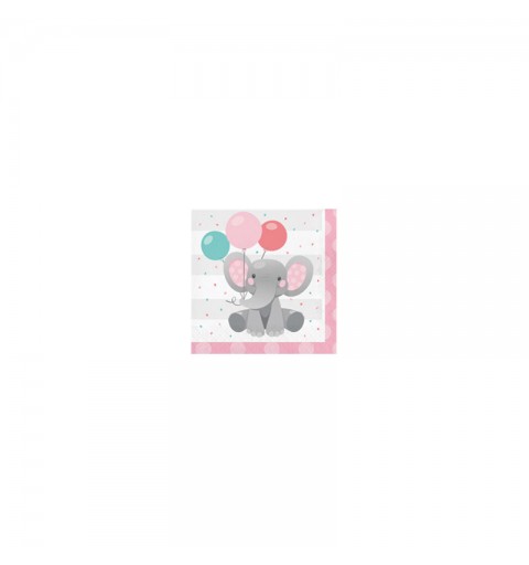 kit n 16 Elephant Girl Enchanting - elefantino rosa