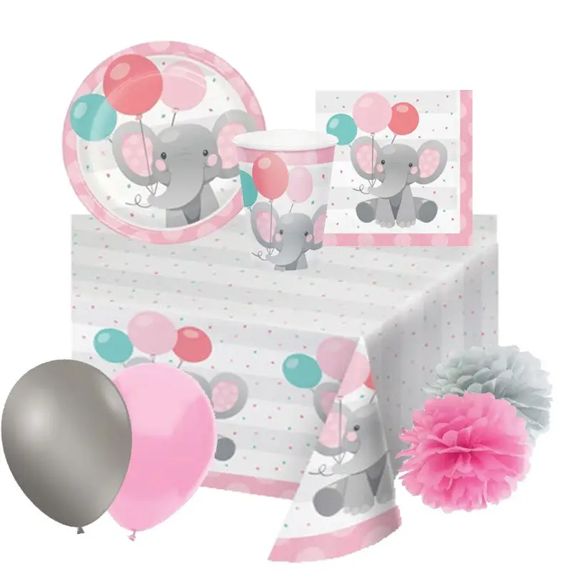 Kit n 49 Enchanting Elephant Girl - Elefantino Rosa
