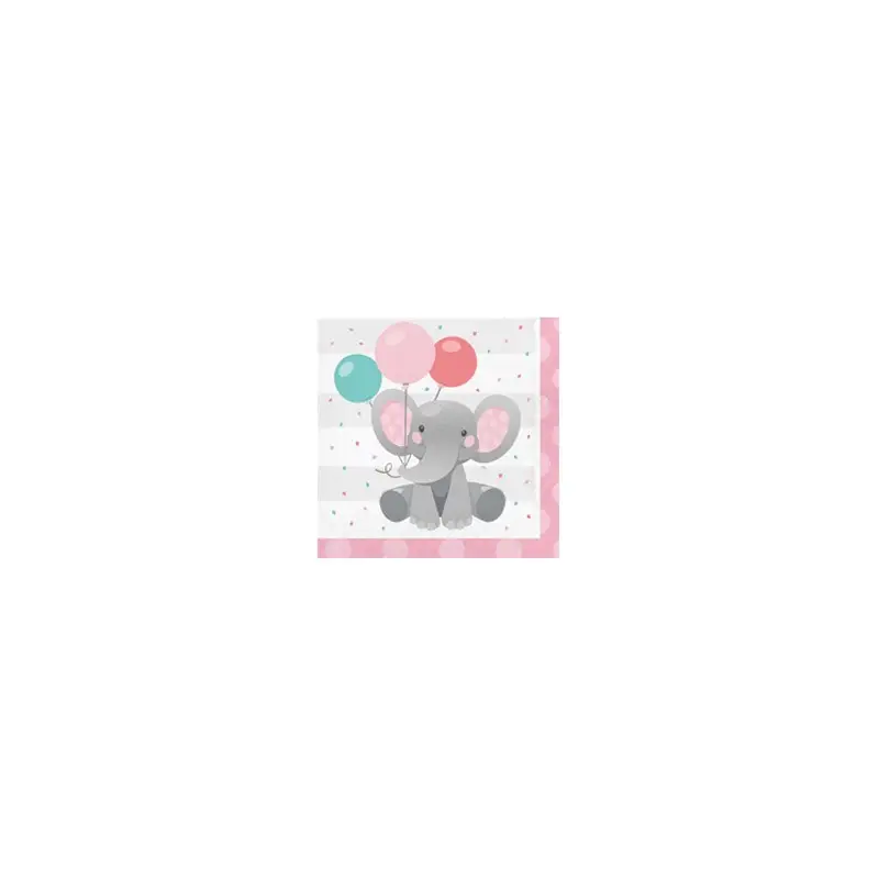 Kit n 49 Enchanting Elephant Girl - Elefantino Rosa