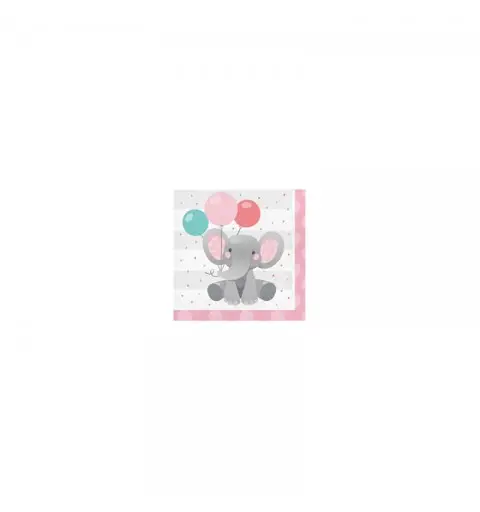 Kit n 49 Enchanting Elephant Girl - Elefantino Rosa