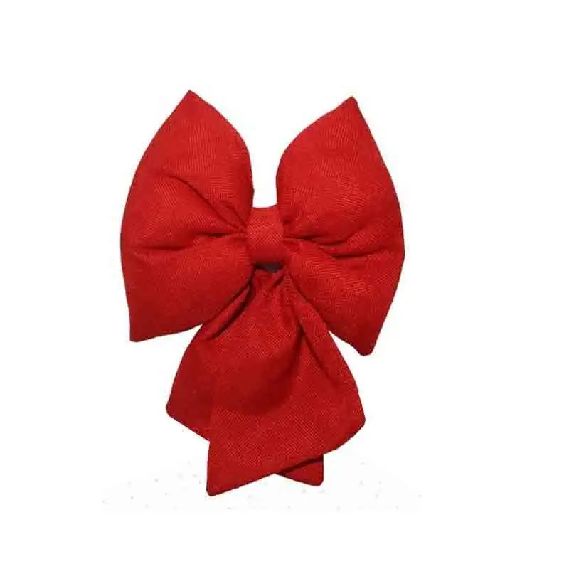 fiocco tessuto rosso 28 cm 67426