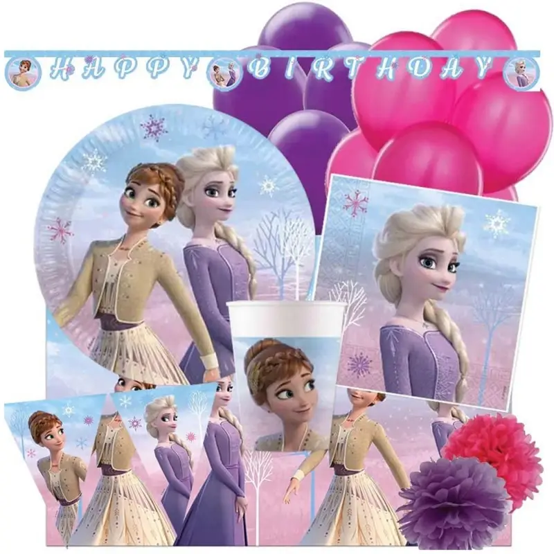 KIT N 55 - FROZEN NORTHEN ADDOBBI COMPLEANNO