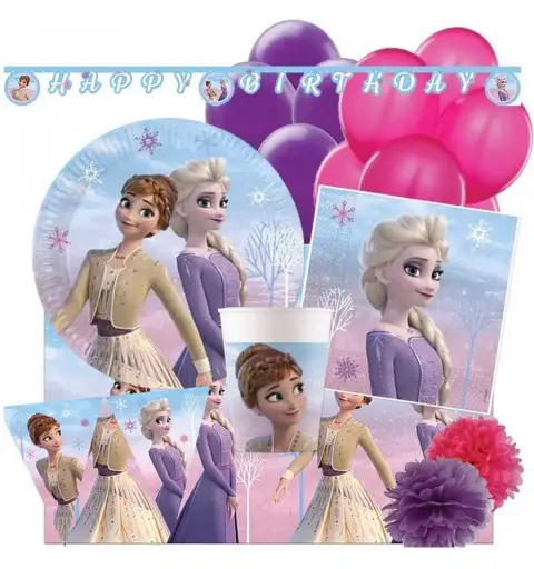 KIT N 55 - FROZEN NORTHEN ADDOBBI COMPLEANNO