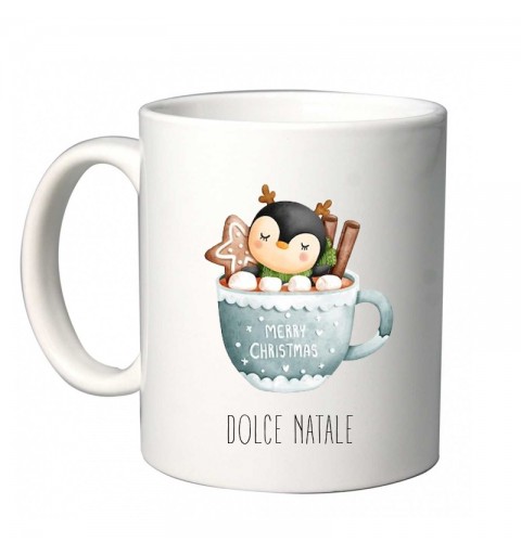 Tazza dolce natale con renna