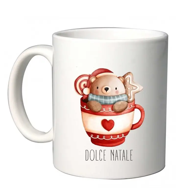 Tazza orsetto dolce Natale