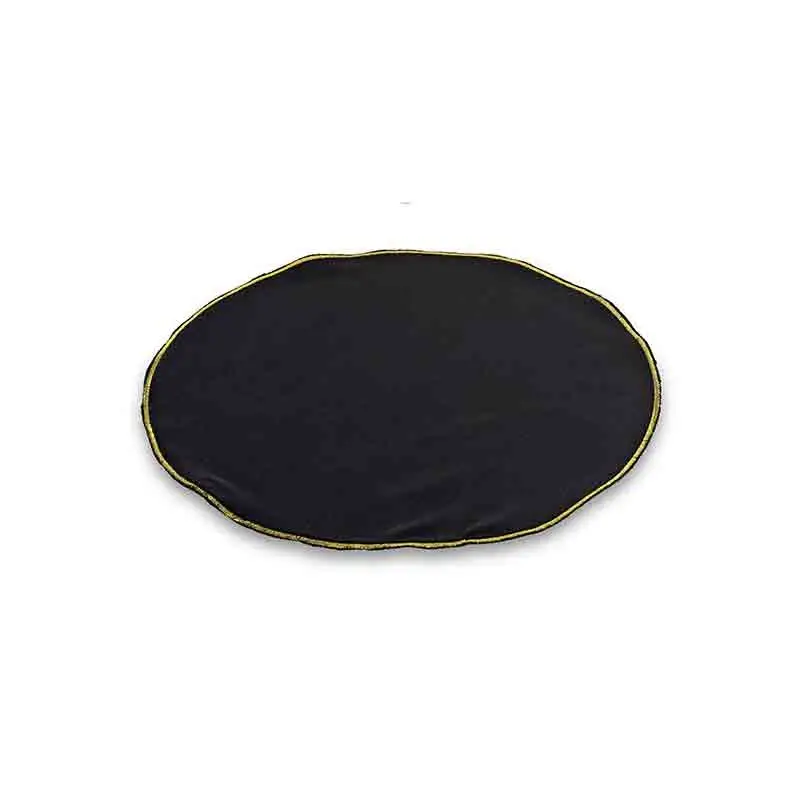 sottopiatto velluto nero ø 330 mm 22271