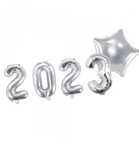 PALLONCINI FOIL 2023 CON STELLA SILVER