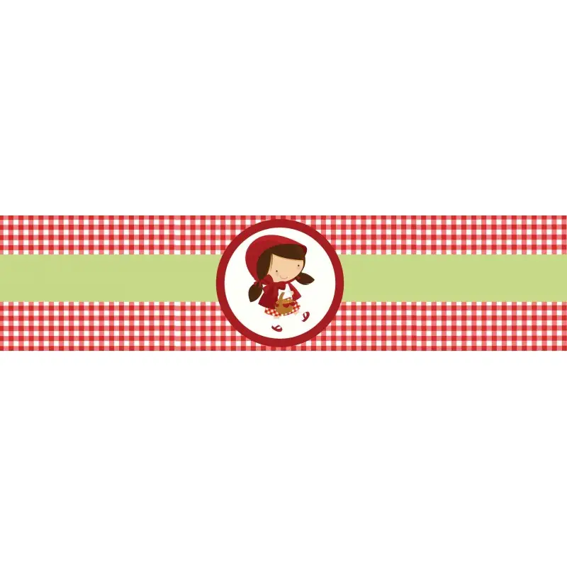 ETICHETTA BOTTIGLIA CAPPUCCETTO ROSSO