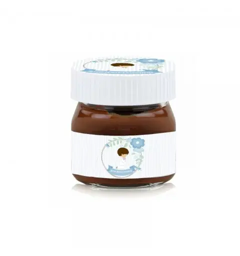 Nutelline Prima comunione per Bimbo Celeste - 12 pz