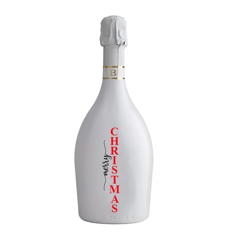 BOTTIGLIA PROSECCO 0.75 LT CON ADESIVO NATALIZIO