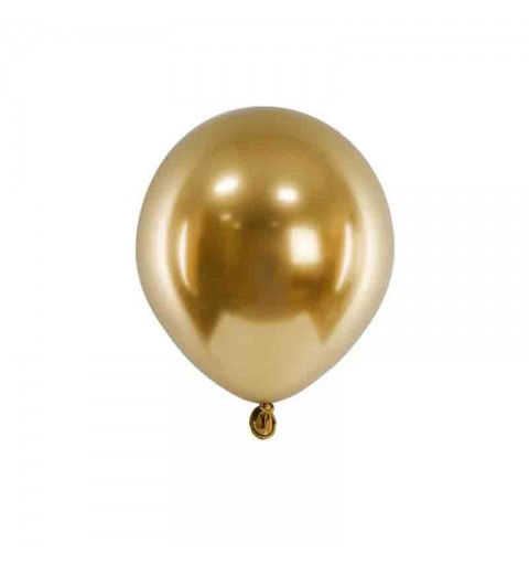 palloncini lucidi oro 12cm 50 pz CHB1-5-019-50
