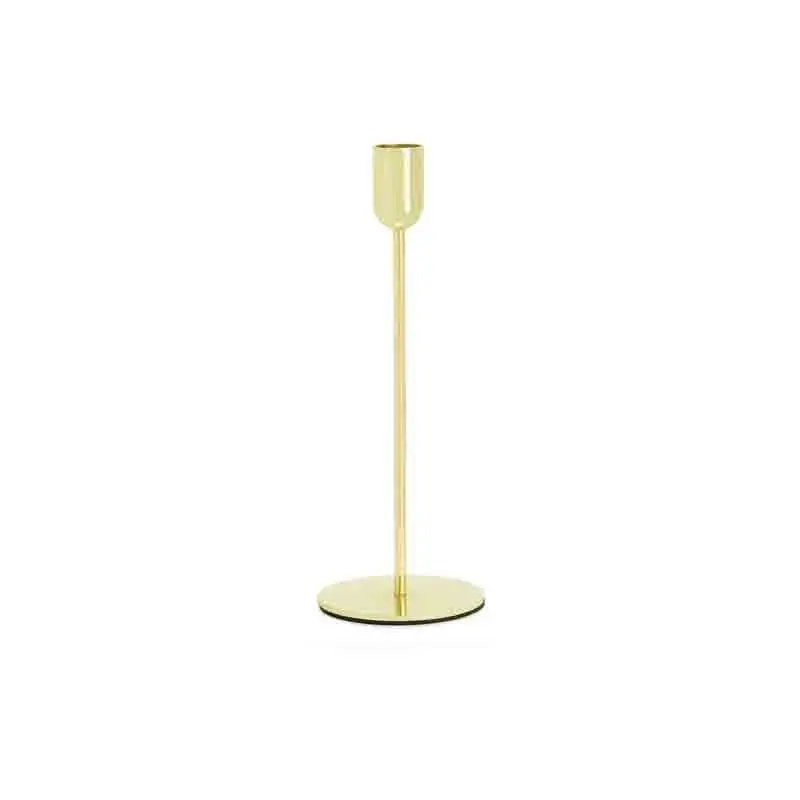 Portacandele oro 22 cm larghezza SWM1-019