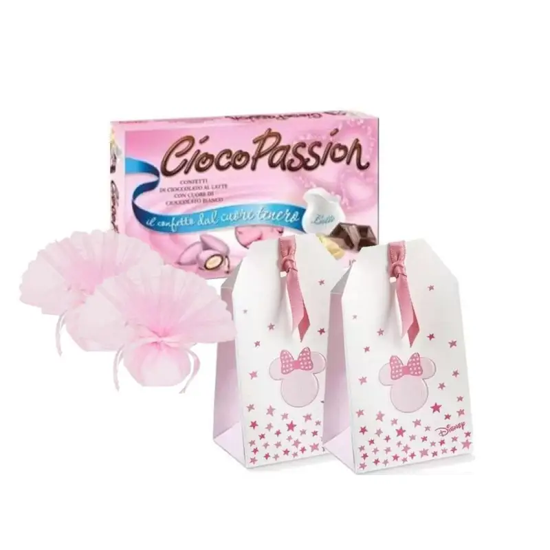 BOMBONIERE MINNIE'S STAR CON CONFETTI - 20 PZ