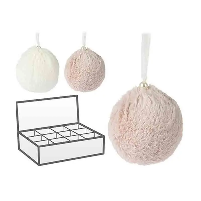 Pallina in peluche 8 cm dia. mod. assortiti e casuali 935671