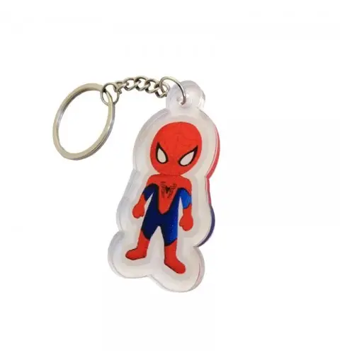 Portachiavi in plexiglass spiderman - 1 pz