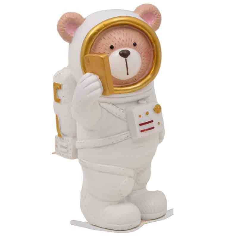 orsetto astronauta decorativo cm 10,5 X 10 X 17,5