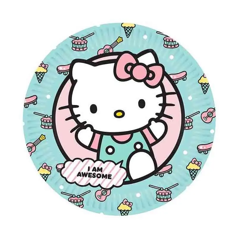 PIATTINI DESSERT HELLO KITTY 40 PZ