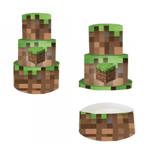 Torta Contenitore Minecraft