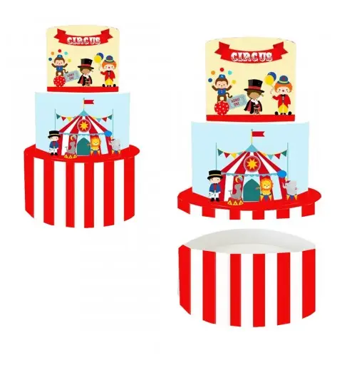 Torta Contenitore Circo