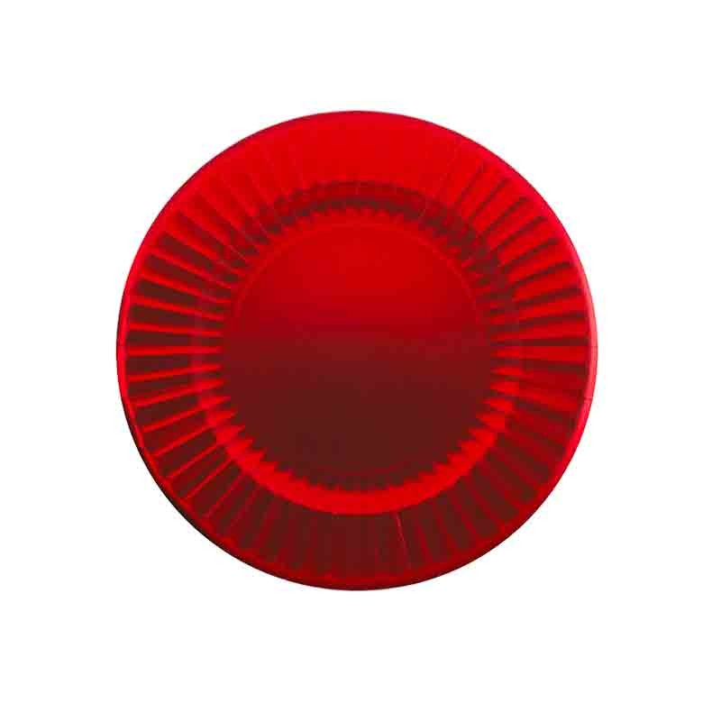 6 maxi piatti round shape 33 cm rosso satin 63468