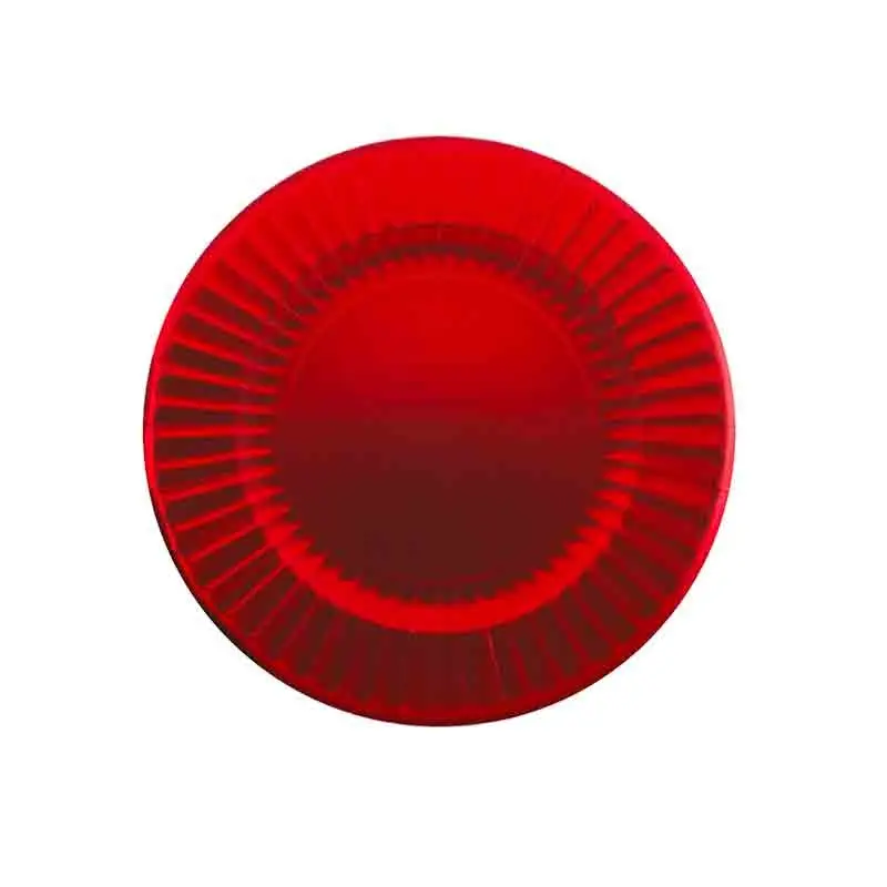 6 maxi piatti round shape 33 cm rosso satin 63468