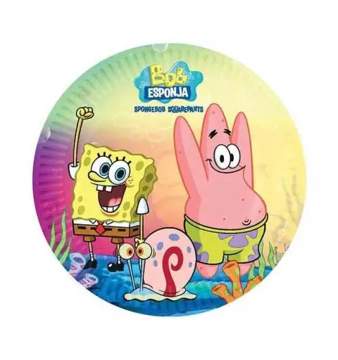 Piatti dessert 18 cm Spongebob 59502