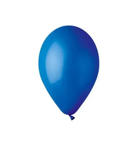 100 PALLONCINI BLU  IN LATTICE MEDI PER FESTA PARTY COMPLEANNO LAUREA EVENTI