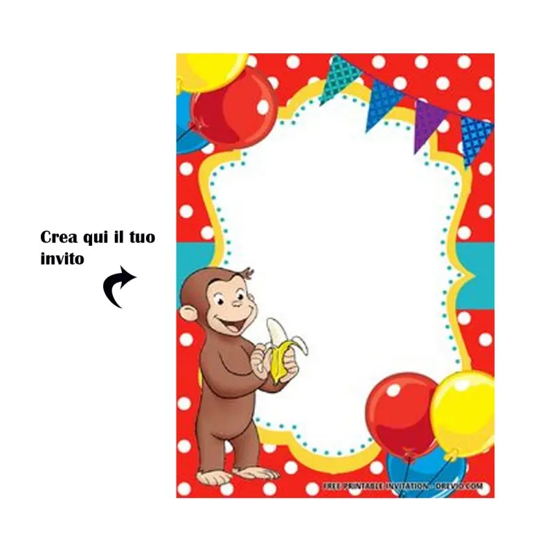 Inviti Personalizzabili per Compleanno Feste e Cerimonie