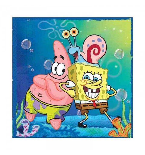 KIT N.13 SPONGEBOB CON GHIRLANDA