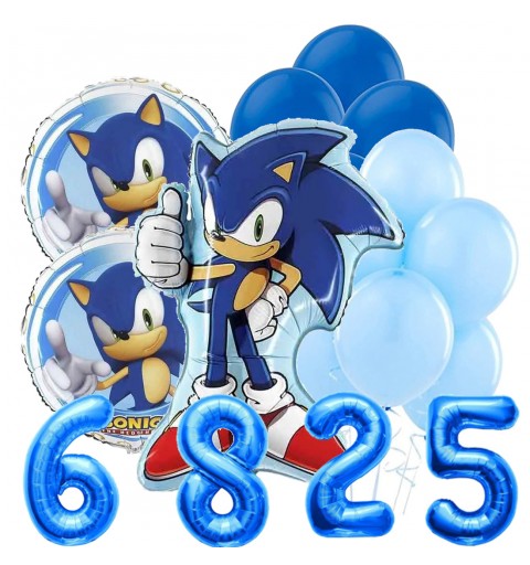 Palloncini Sonic n.4 composizione fai da te