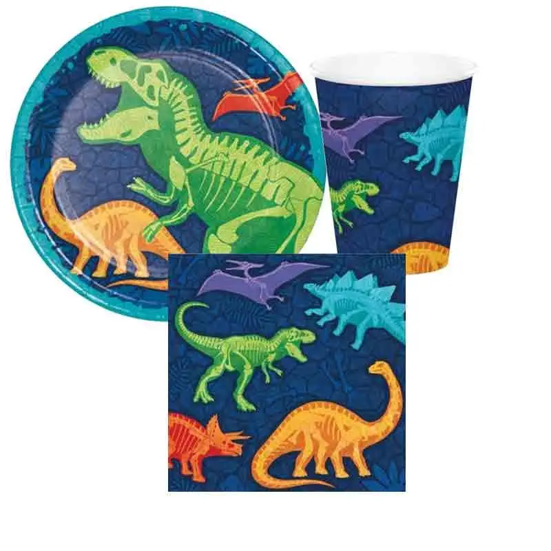 kit n.2 dino dig coordinato dinosauro