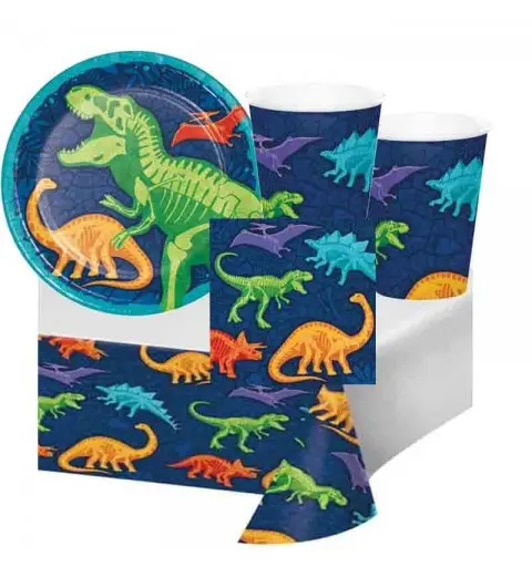 kit n.3 dino dig coordinato dinosauro