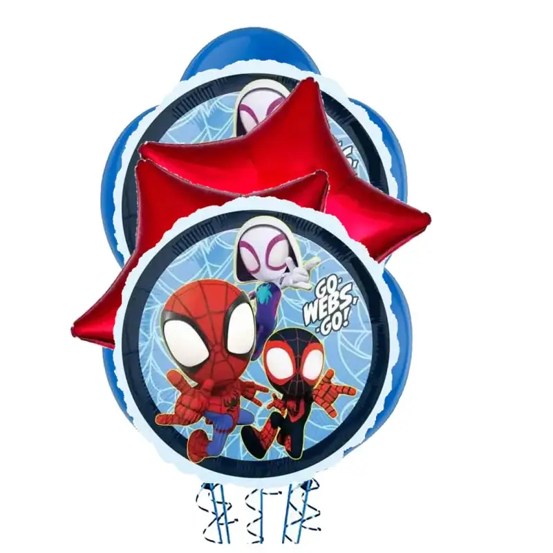 Bouquet di Palloncini Spidey & Friends composizion n 9