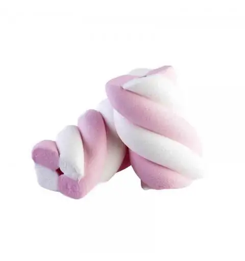BULGARI MARSHMALLOW TRECCIA BIANCO ROSA 1000G