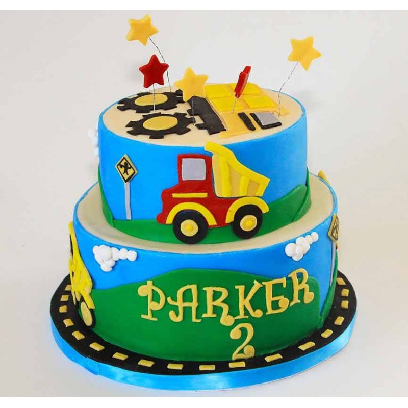 Torta di polistirolo fai da te composta da tre basi