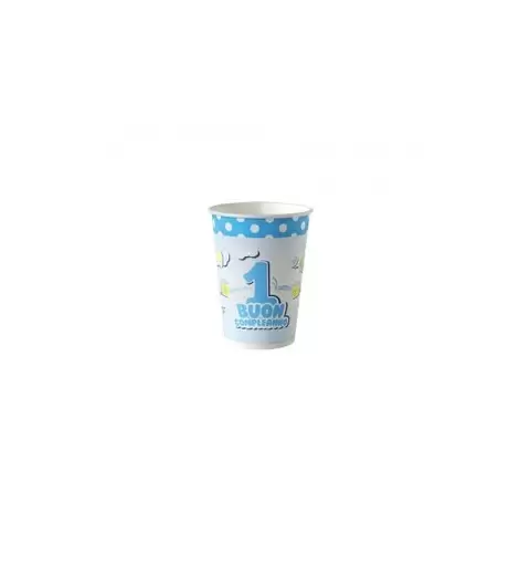 KIT N 8 - ARTICOLI PER FESTA PRIMO COMPLEANNO POIS CELESTE