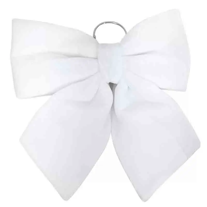 fiocco velluto 34 cm bianco 102047