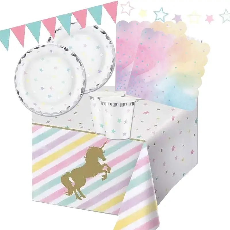 KIT N.17 UNICORN STARS - SET PER FESTA UNICORN