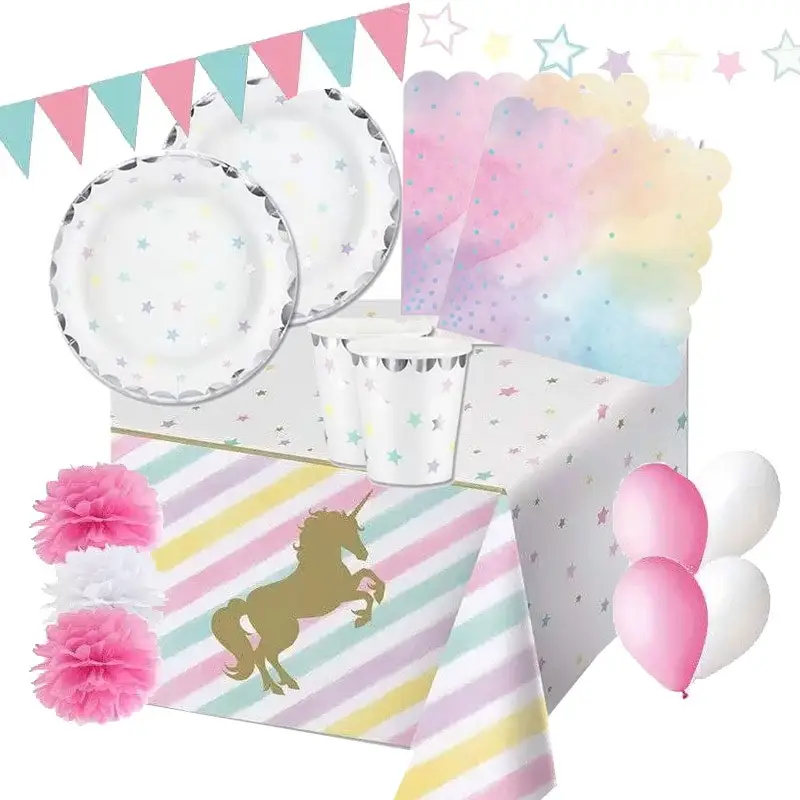 KIT N.54 UNICORN STARS - ARTICOLI PER LA TAVOLA